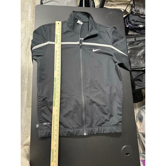 Nike Elite Basketball Warm Up Training Jacket Black Size Medium - Picture 5 of 12